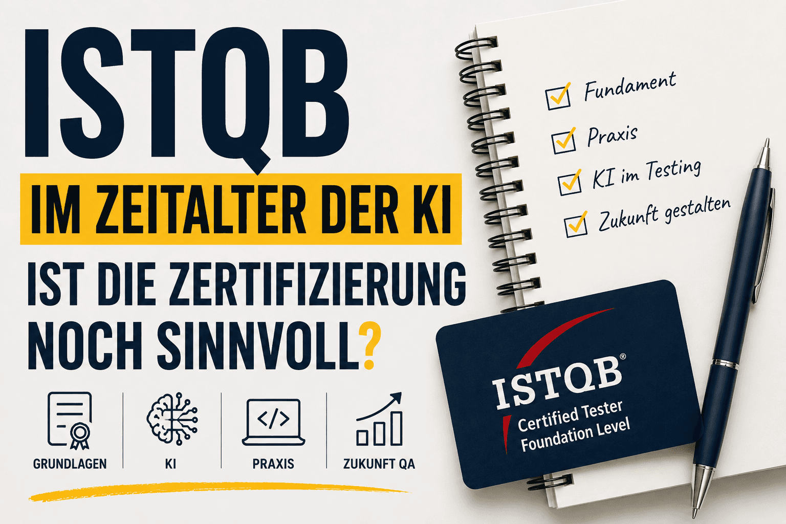 ISTQB im Zeitalter der KI — ist die Zertifizierung noch sinnvoll?