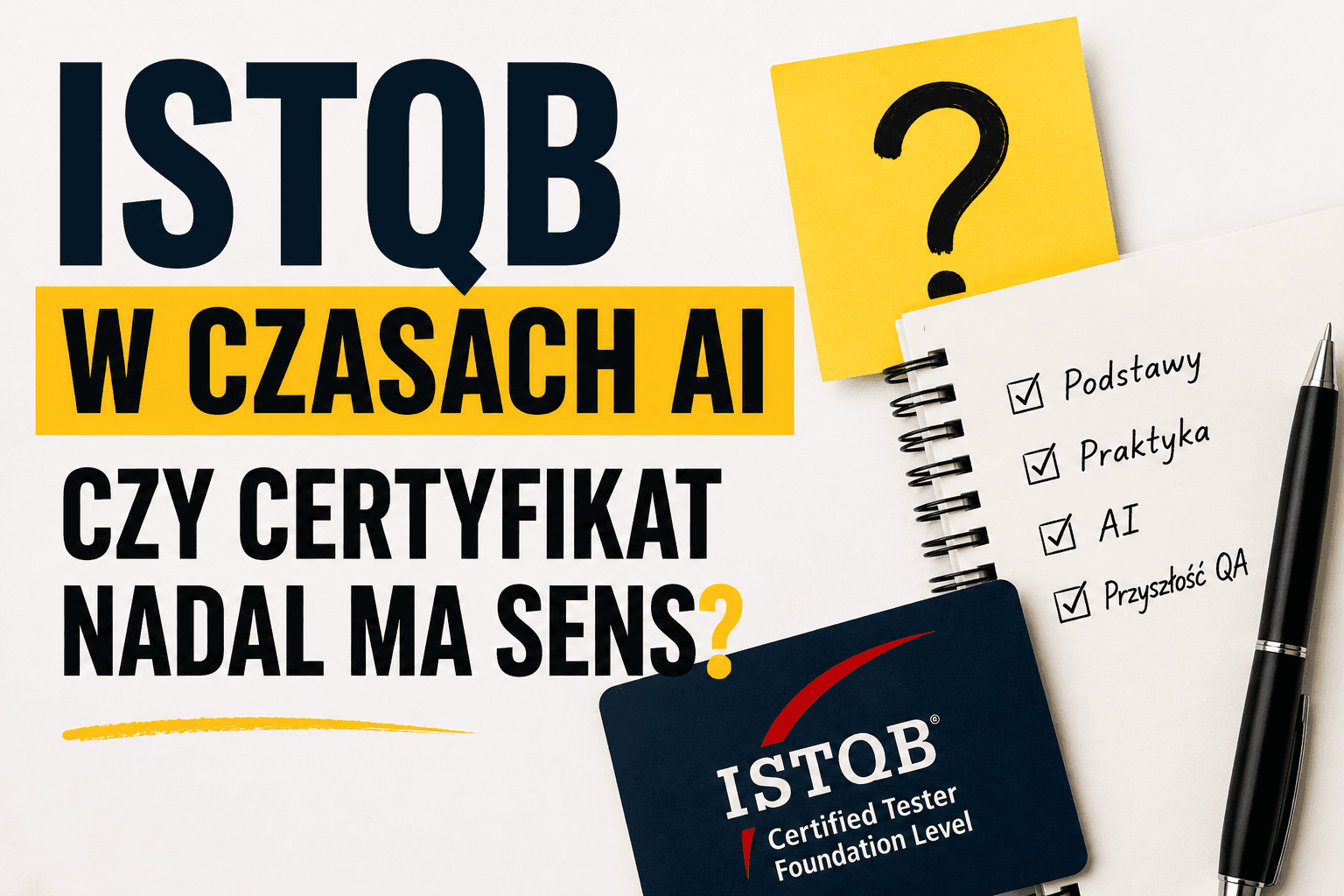 ISTQB w czasach AI — czy certyfikat nadal ma sens?