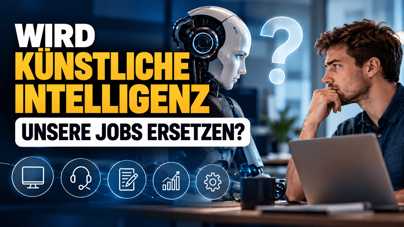 Wird künstliche Intelligenz unsere Jobs ersetzen? Welche Berufe bis 2030 gefährdet sind