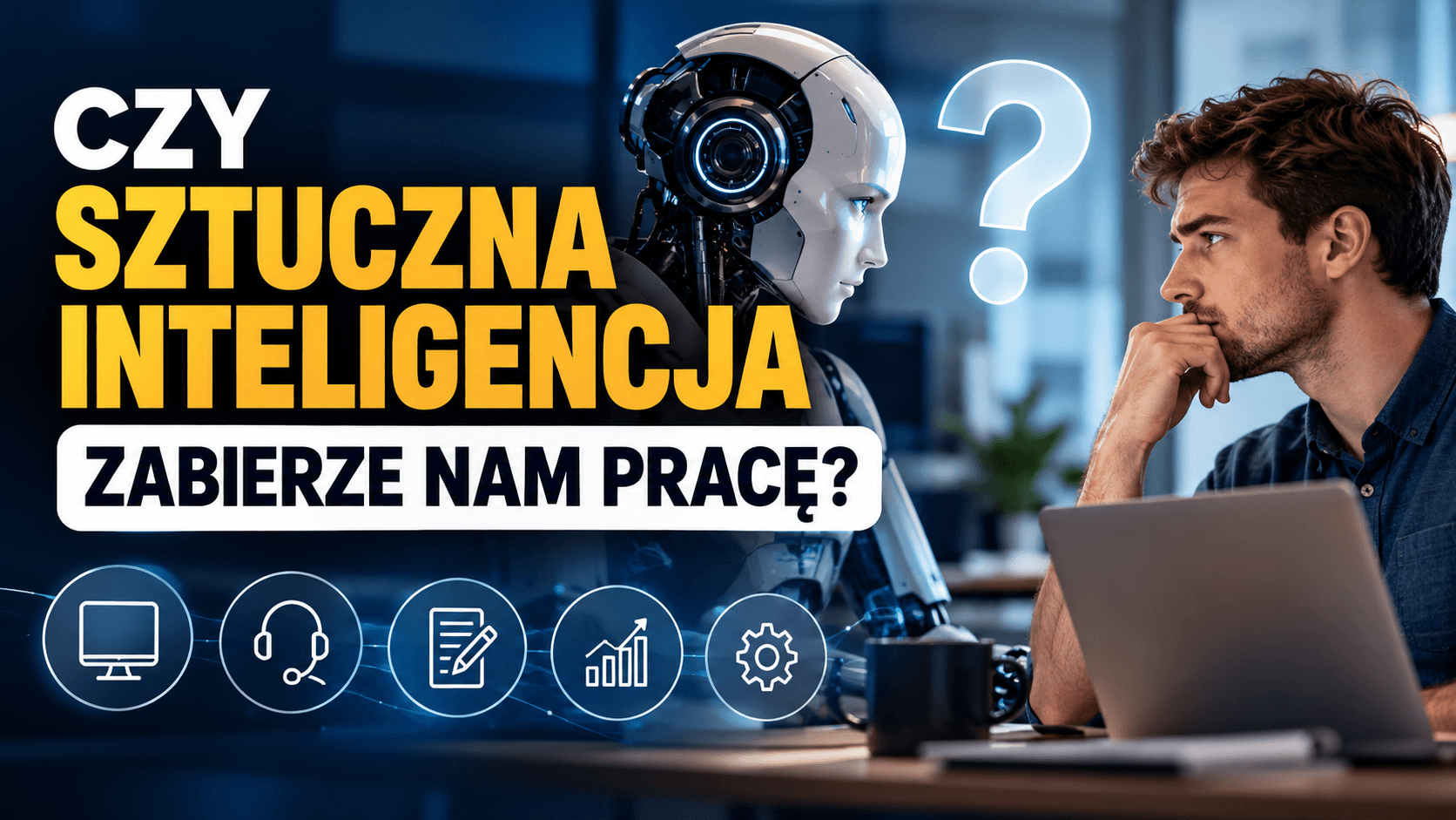 Czy sztuczna inteligencja zabierze nam pracę? Które zawody są zagrożone i co nas czeka do 2030 roku?