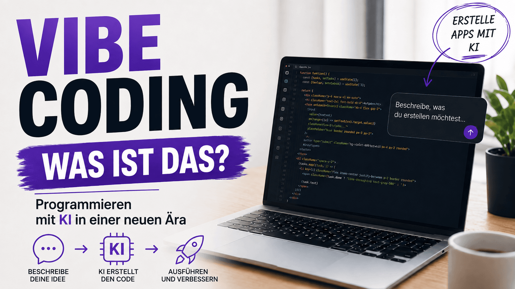 Vibe Coding – was ist das und wie funktioniert Programmieren mit KI?