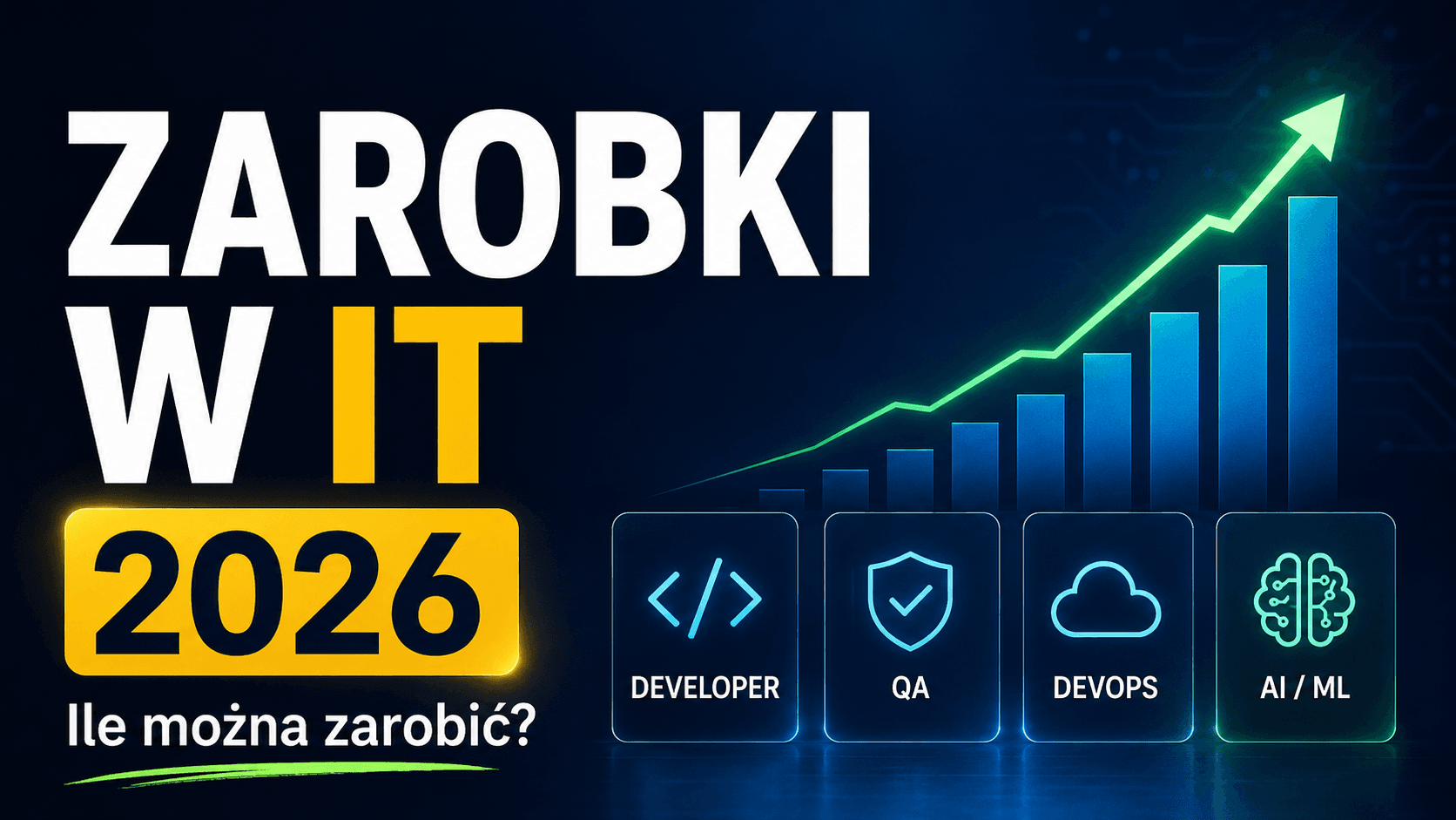 Zarobki w IT w 2026 roku. Ile naprawdę można zarobić w branży technologicznej?